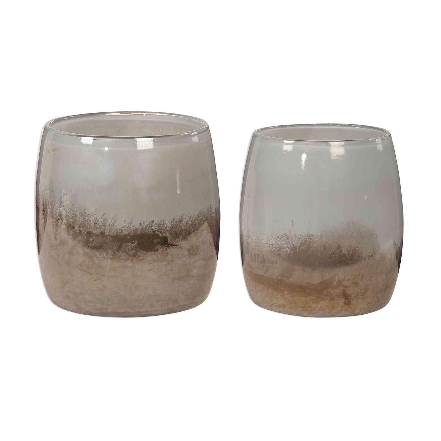 Uttermost Tinley Blown Glass Bowls, Set Of 2 | Decorative Bowls | Modishstore