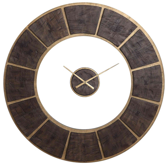 Uttermost Kerensa Wooden Wall Clock | Clocks | Modishstore