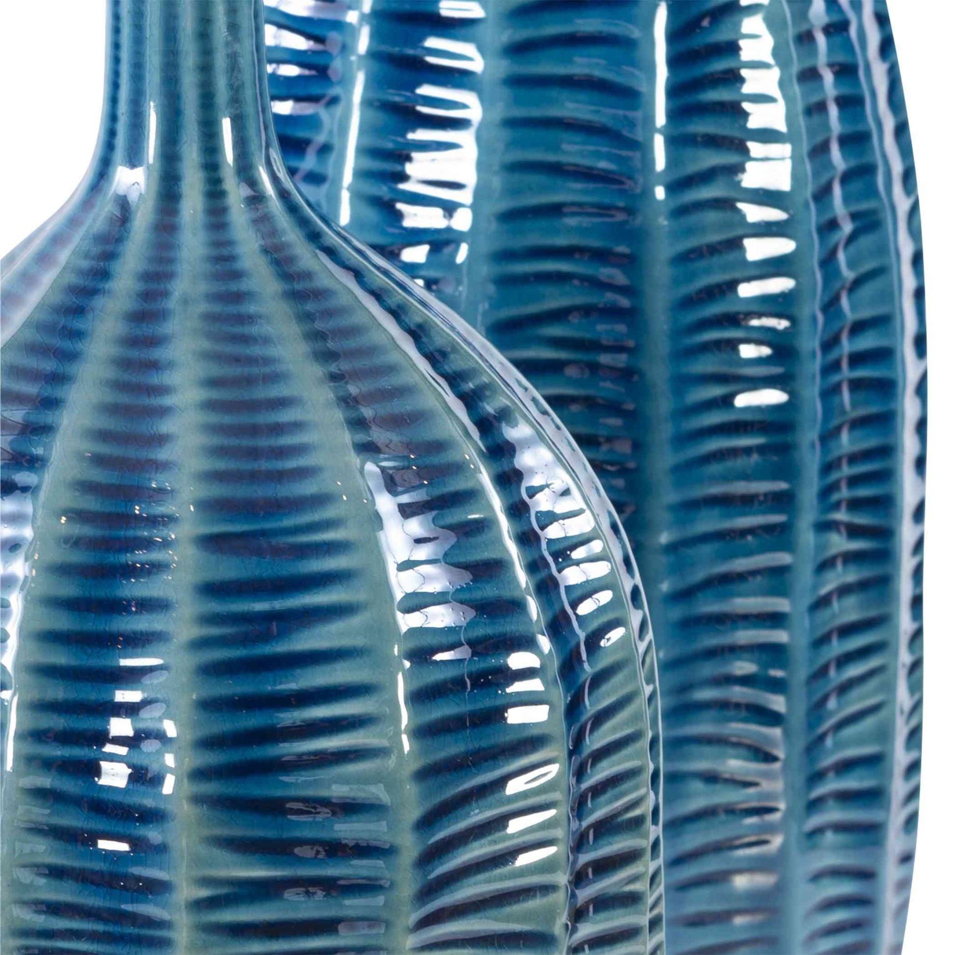 Uttermost Bixby Blue Vases, Set Of 2 | Vases | Modishstore - 3