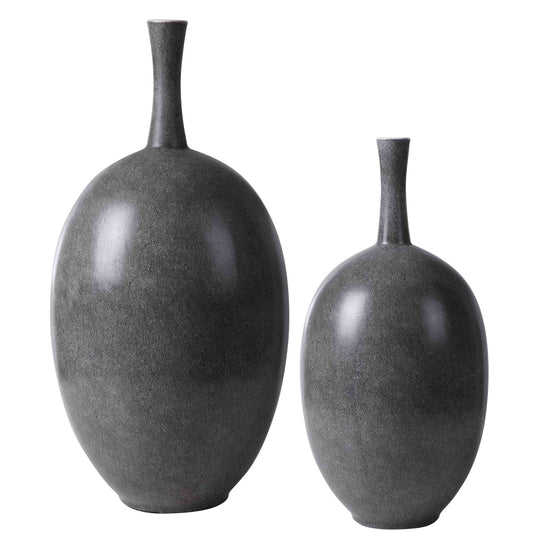 Uttermost Riordan Modern Vases, Set Of 2 | Vases | Modishstore