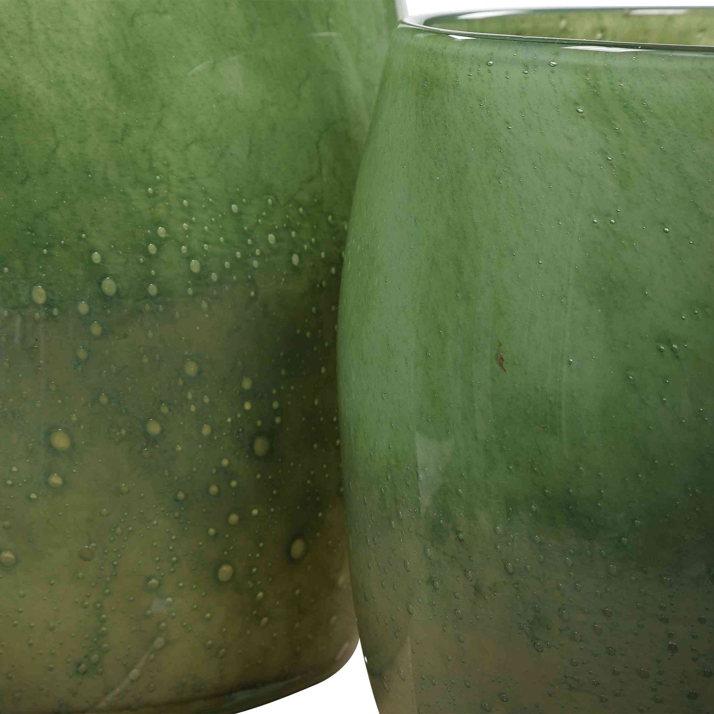 Uttermost Matcha Green Glass Vases, Set Of 2 | Vases | Modishstore - 3
