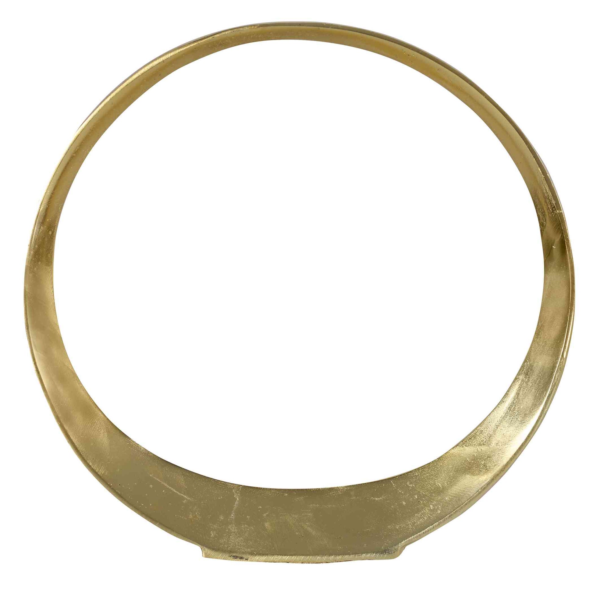 Uttermost Jimena Gold Large Ring Sculpture | Sculptures | Modishstore - 2