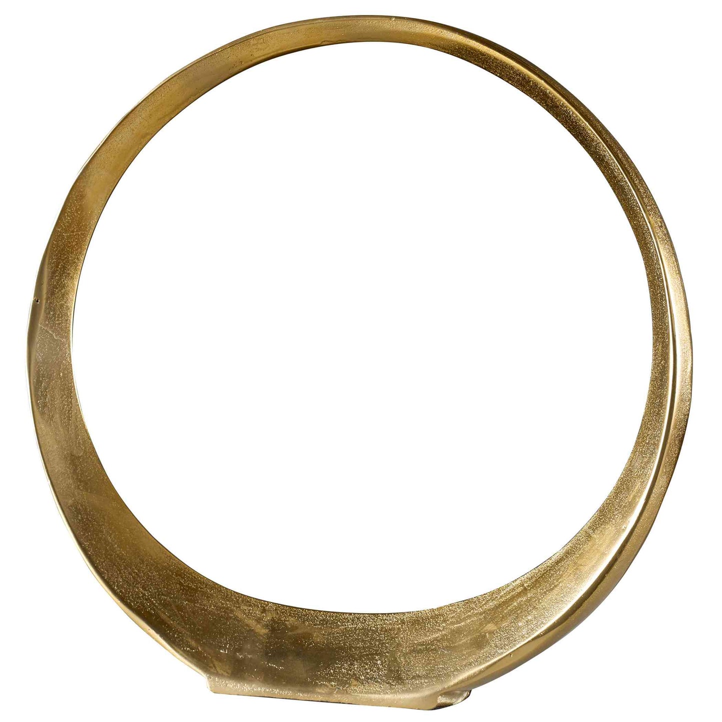Uttermost Jimena Gold Large Ring Sculpture | Sculptures | Modishstore