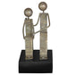 Uttermost Friendship Rustic Gold Sculpture | Sculptures | Modishstore - 4