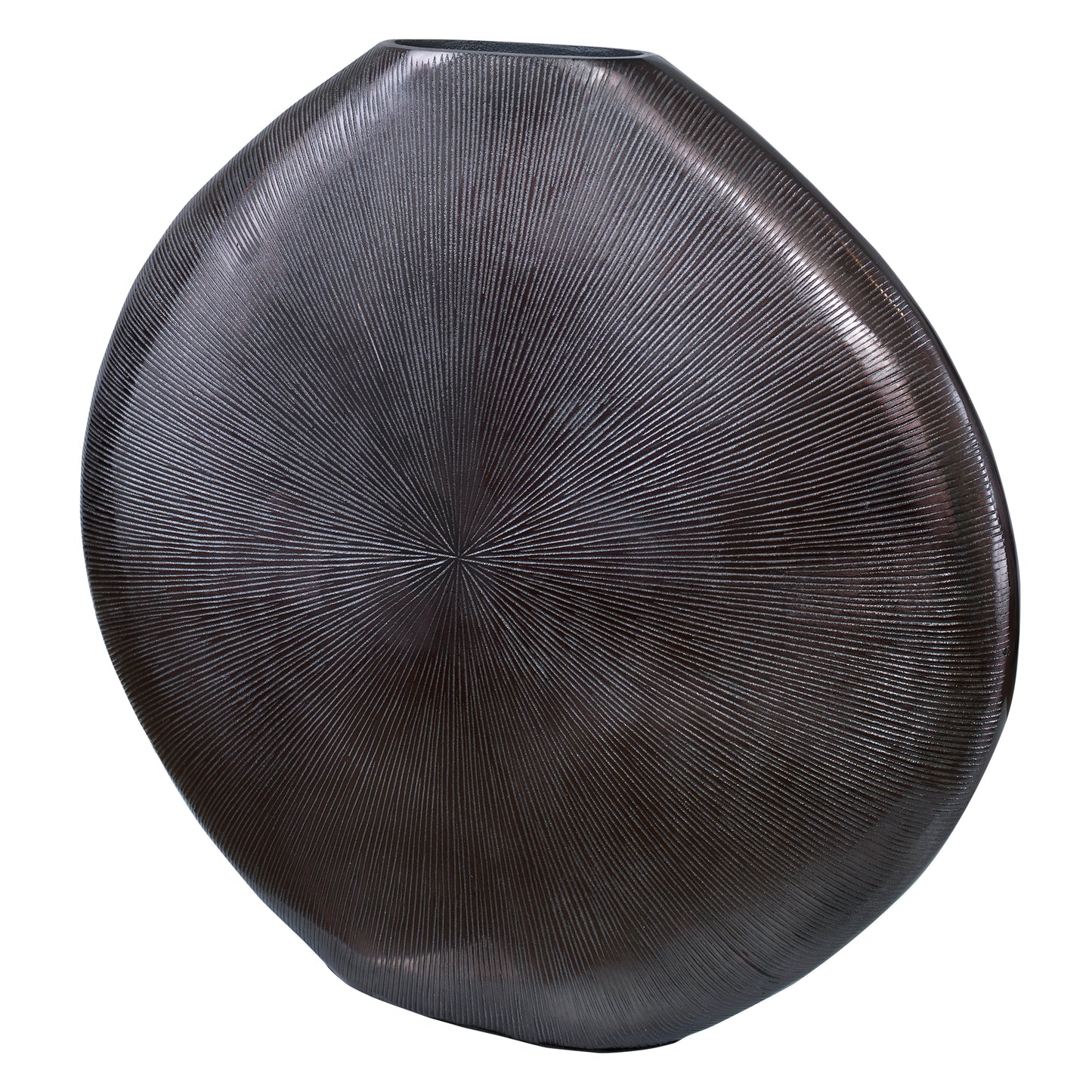 Uttermost Gretchen Black Nickel Vase | Vases | Modishstore - 3