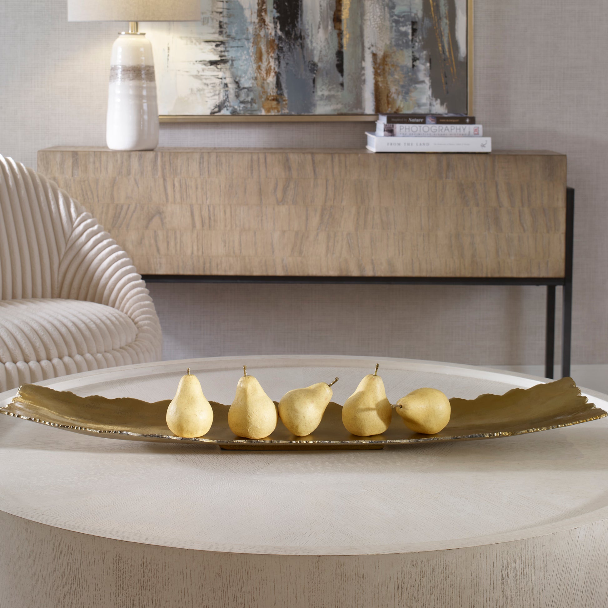 Uttermost Camilla Gold Tray | Decorative Bowls | Modishstore - 3