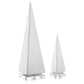 Uttermost Great Pyramids Sculpture In White, Set Of 2 | Sculptures | Modishstore - 3