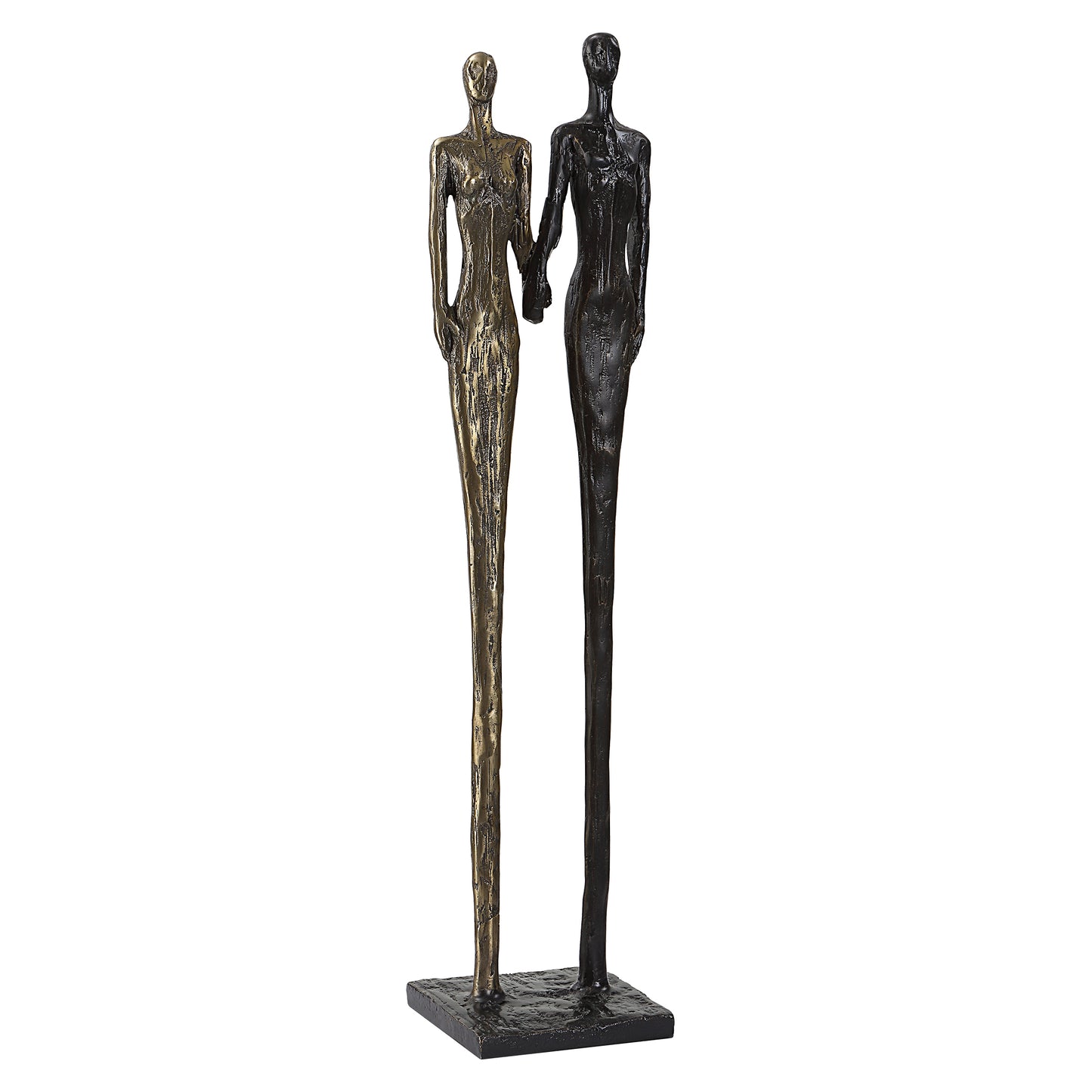 Uttermost Two's Company Cast Iron Sculpture | Sculptures | Modishstore - 3