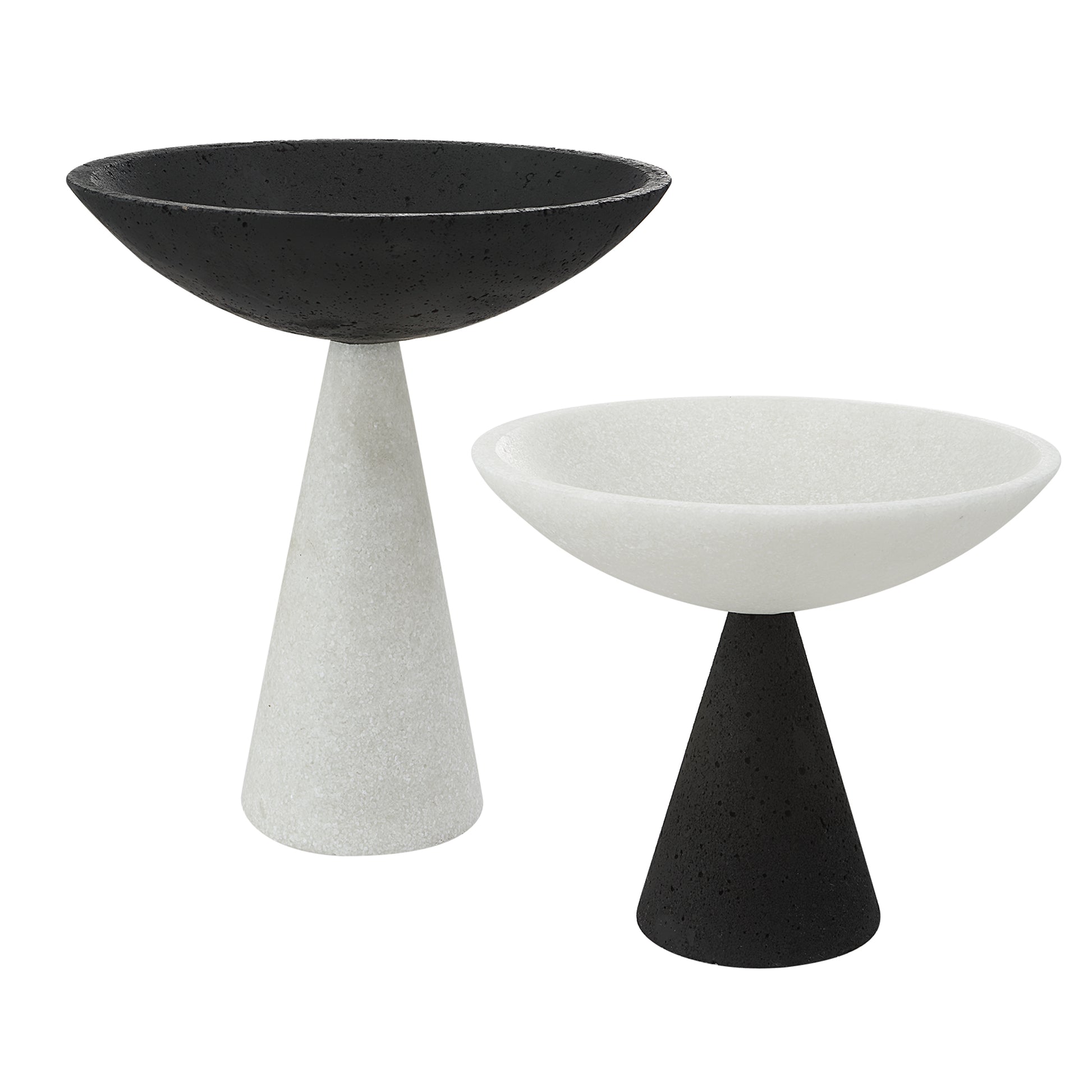 Uttermost Antithesis Marble Bowls, Set Of 2 | Decorative Bowls | Modishstore - 2