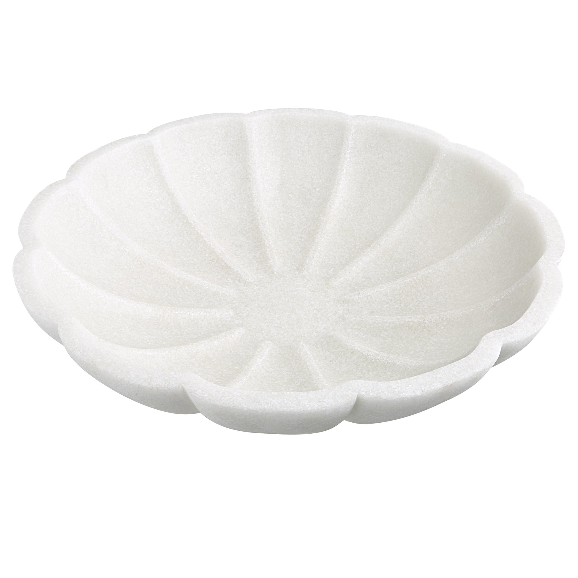 Uttermost Petal Ivory Ricestone Bowl | Decorative Bowls | Modishstore - 4
