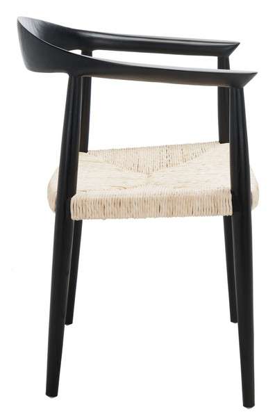 Safavieh Volta Foc Twist Accent Chair - Black Sungkai | Accent Chairs | Modishstore - 2