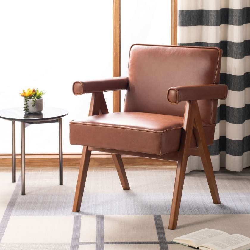 Safavieh Suri Mid Century Arm Chair | Armchairs | Modishstore - 8