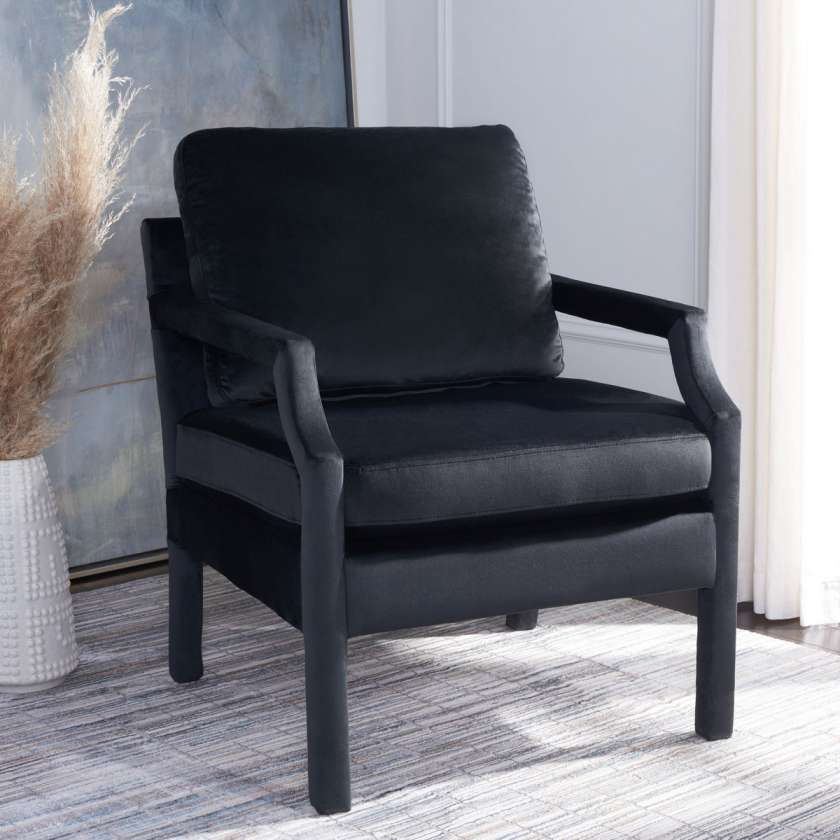 Safavieh Genoa Upholstered Arm Chair | Armchairs |  Modishstore  - 2