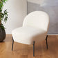 Safavieh Brax Petite Slipper Chair - Cream | Accent Chairs | Modishstore