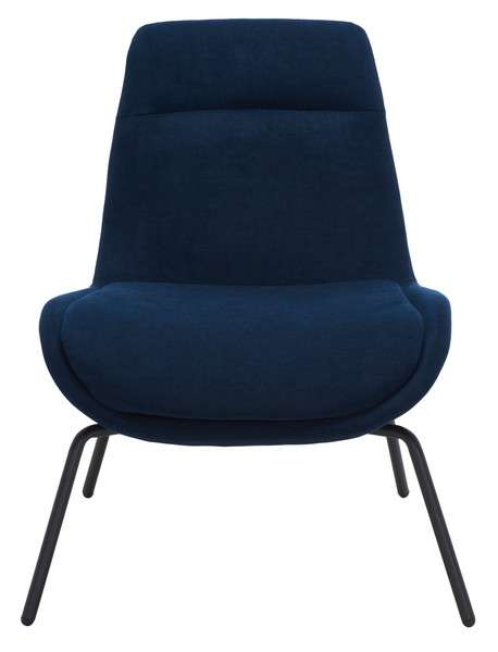 Safavieh Bridger Accent Chair - Navy | Accent Chairs | Modishstore - 2