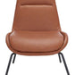 Safavieh Bridger Accent Chair - Cognac | Accent Chairs | Modishstore - 2