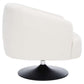 Safavieh Ezro Upholstered Accent Chair - Cream | Accent Chairs | Modishstore - 3