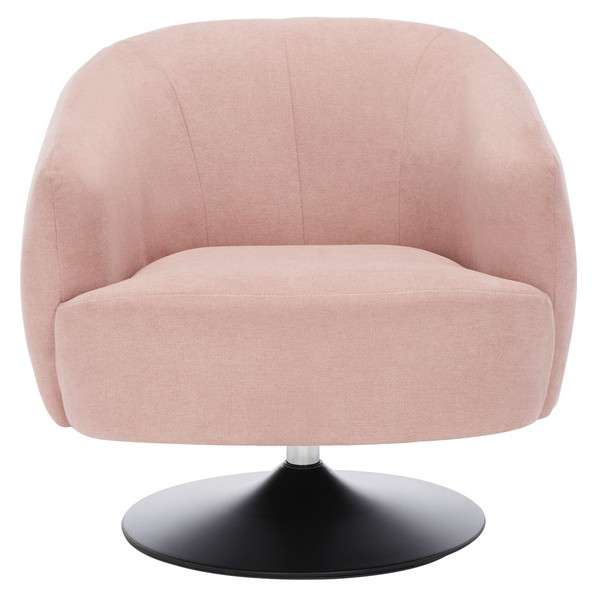 Safavieh Ezro Upholstered Accent Chair - Blush | Accent Chairs | Modishstore - 2