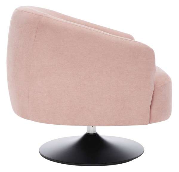 Safavieh Ezro Upholstered Accent Chair - Blush | Accent Chairs | Modishstore - 3