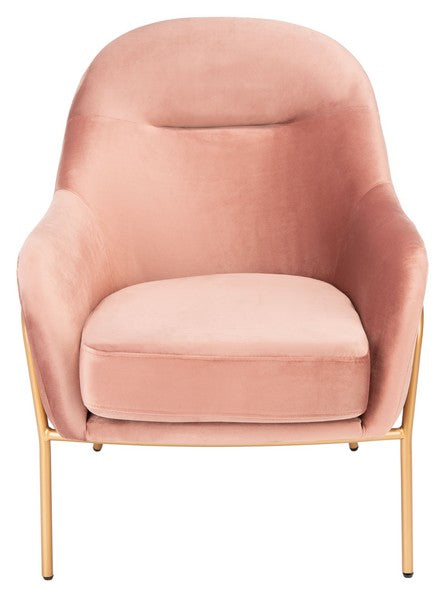 Safavieh Eleazer Velvet Accent Chair | Accent Chairs | Modishstore - 5