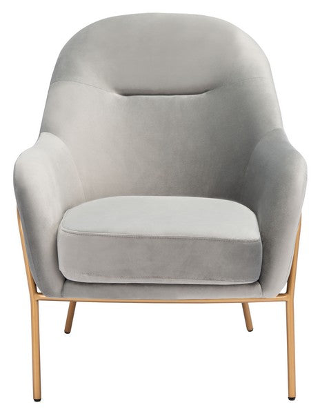 Safavieh Eleazer Velvet Accent Chair | Accent Chairs | Modishstore - 9