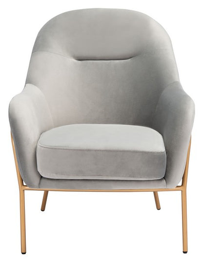 Safavieh Eleazer Velvet Accent Chair | Accent Chairs | Modishstore - 9
