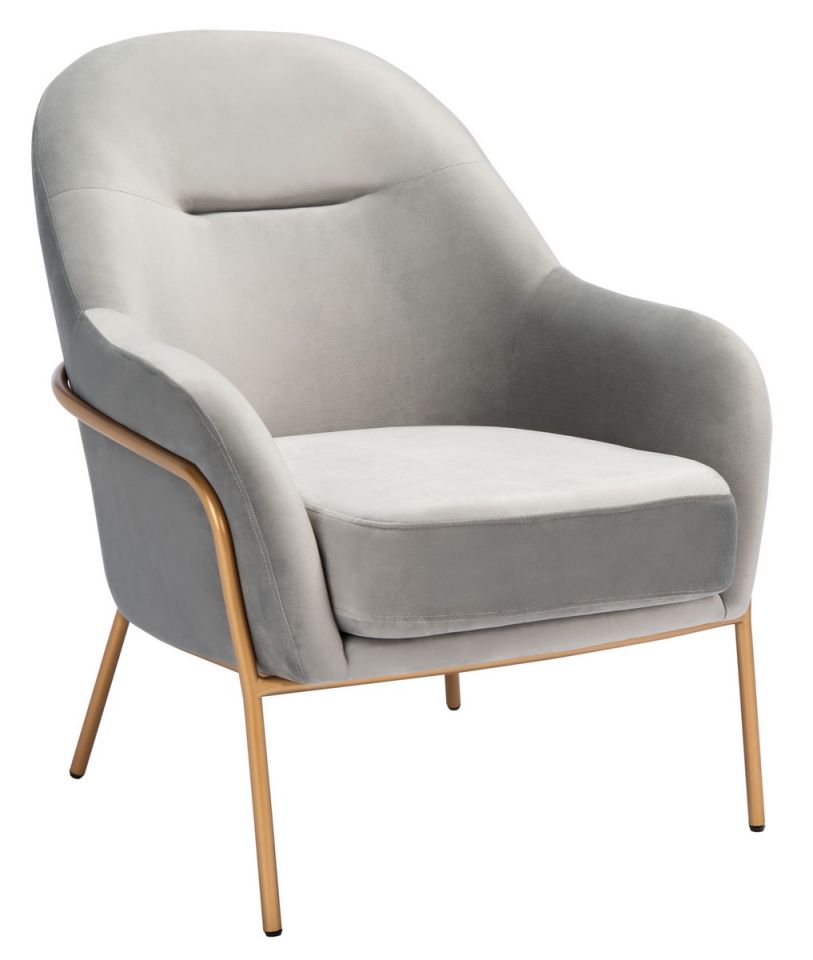 Safavieh Eleazer Velvet Accent Chair | Accent Chairs | Modishstore - 12