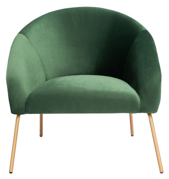 Safavieh Mandi Velvet Accent Chair | Accent Chairs | Modishstore - 1