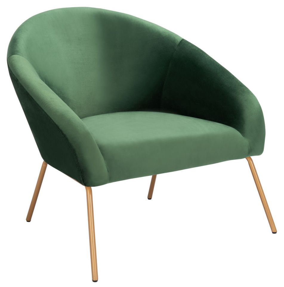 Safavieh Mandi Velvet Accent Chair | Accent Chairs | Modishstore - 4