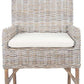 Safavieh Nancy Rattan Accent Chair W/ Cushion - Gray White Wash | Accent Chairs | Modishstore - 2