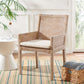 Safavieh Sarai Accent Chair W/ Cushion - Gray White Wash | Accent Chairs | Modishstore