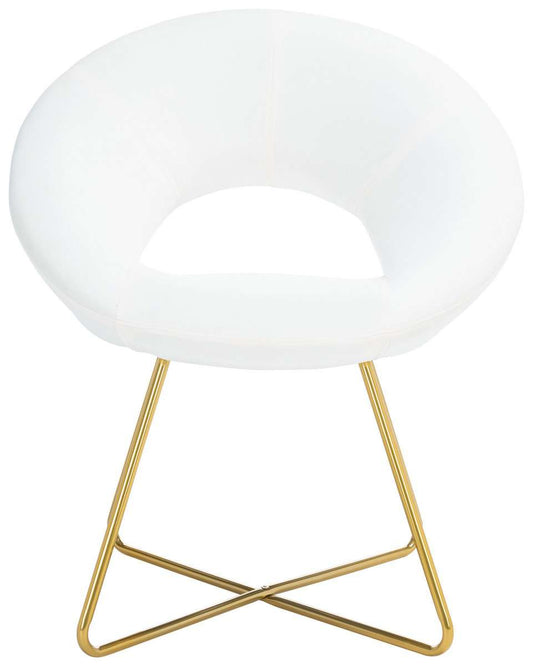 Safavieh Aliena Accent Chair - Ivory | Accent Chairs | Modishstore