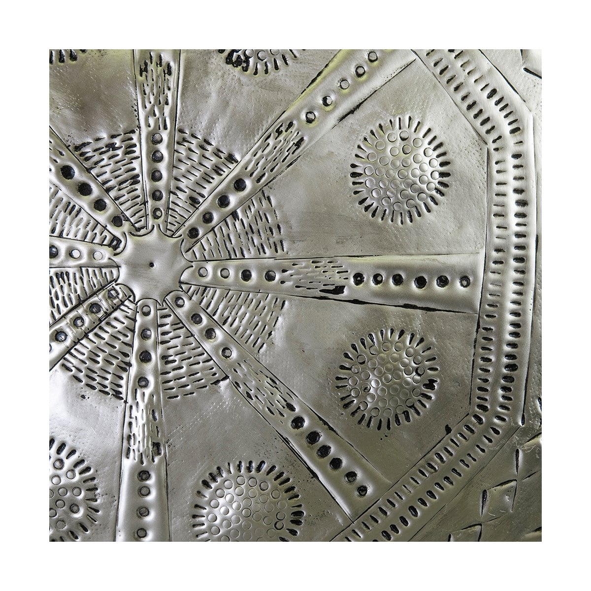 Metal Wall Decor (set/2)-20"/24"- Antique Pewter by Jeffan | Wall Decor | Modishstore - 4