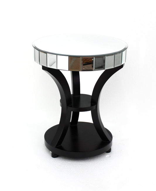 Screen Gems Wood Mirror Table - AF-001 | Side Tables | Modishstore