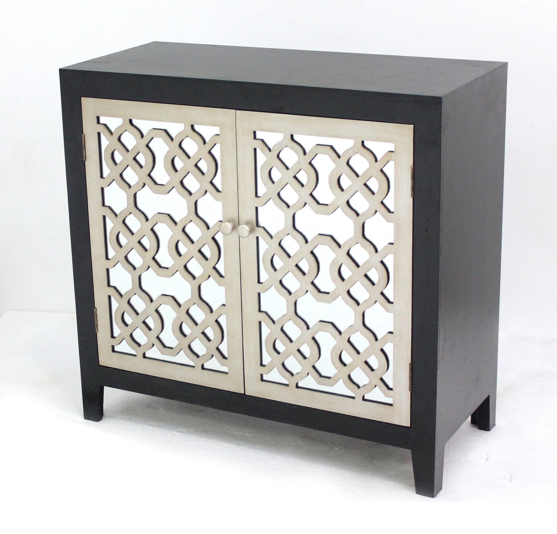Screen Gems 2 Door Wood Cabinet - AF-048 | Cabinets | Modishstore