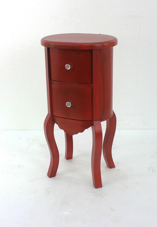 Screen Gems Red Wooden Cabinet - AF-065 | Cabinets | Modishstore