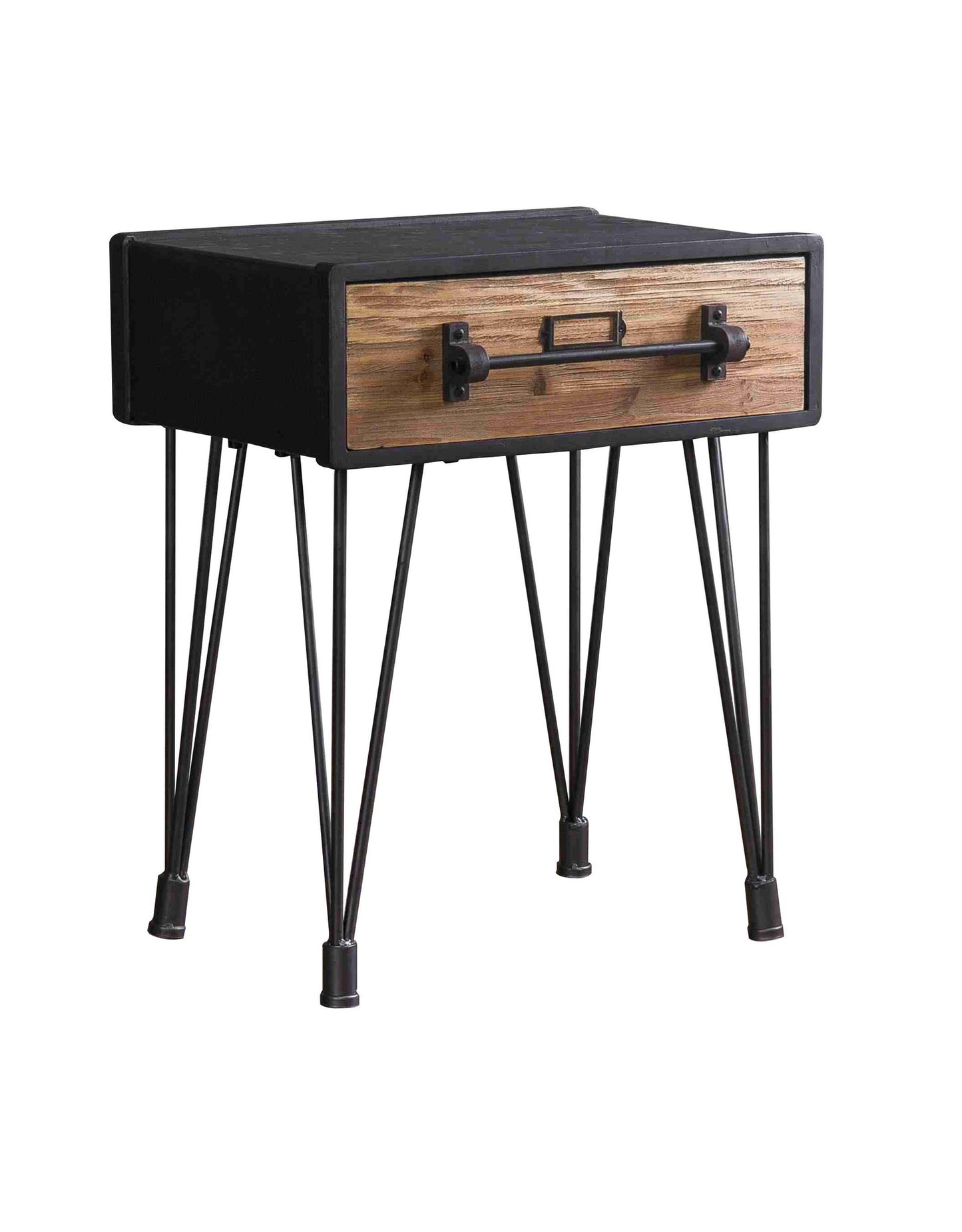 Screen Gems Loft Designed Wooden End Table/Night Stand With Drawer - AF-123 | End Tables | Modishstore
