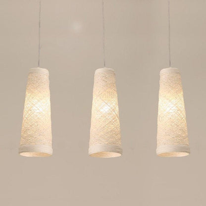 Natural Wicker Hanging Pendant Lamp-9
