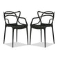 Monte Dining Chair - Black By World Modern Design | Dining Chairs | Modishstore - 7