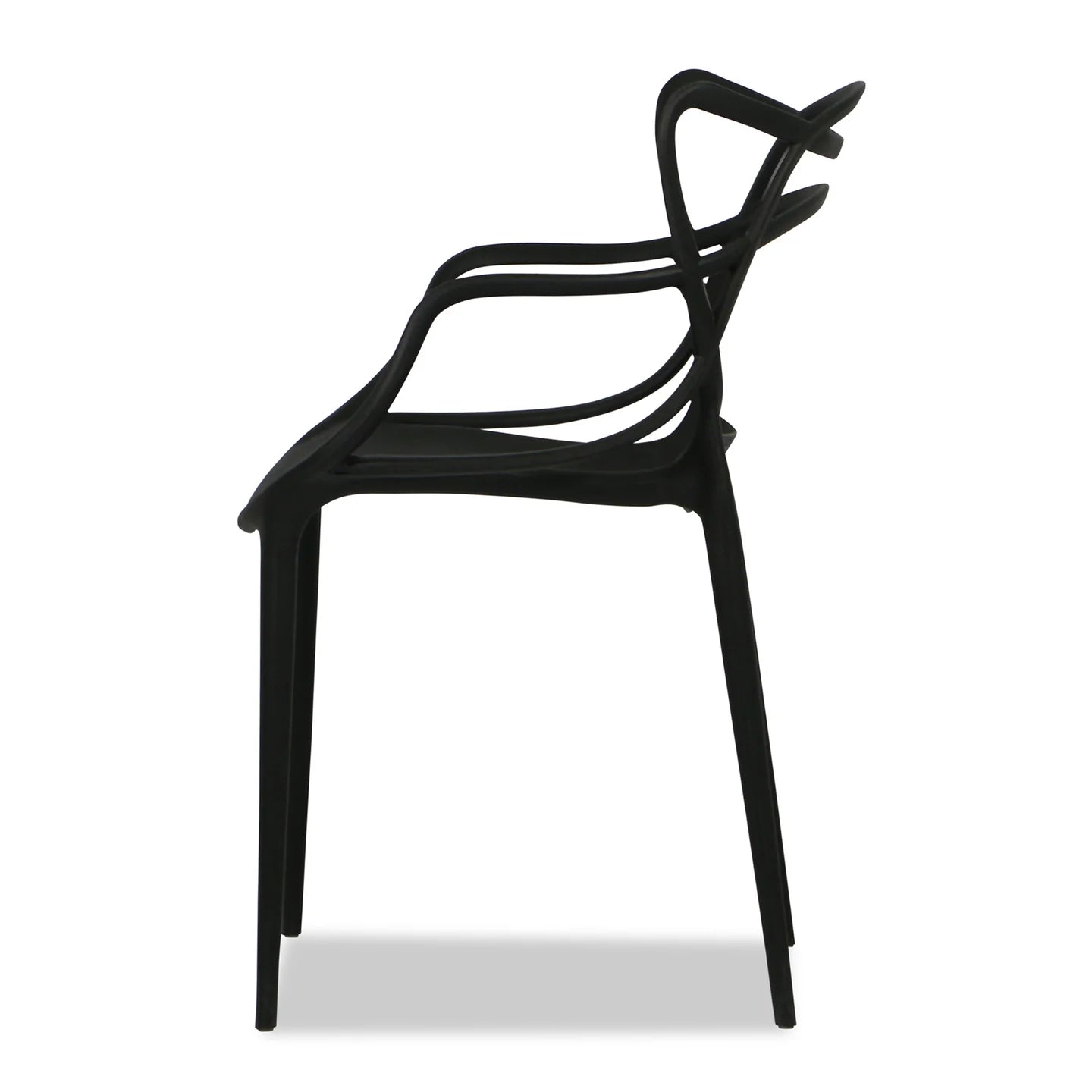 Monte Dining Chair - Black By World Modern Design | Dining Chairs | Modishstore - 3