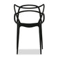 Monte Dining Chair - Black By World Modern Design | Dining Chairs | Modishstore - 4