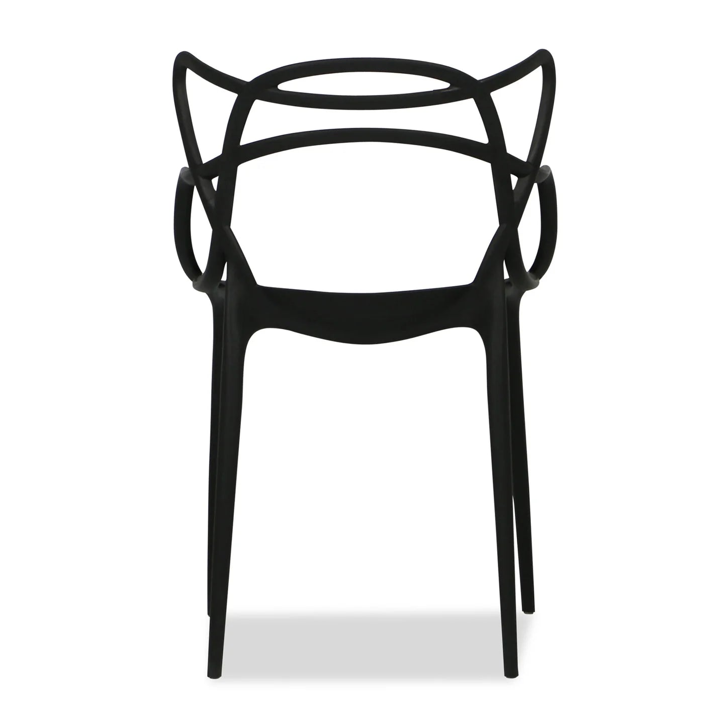 Monte Dining Chair - Black By World Modern Design | Dining Chairs | Modishstore - 4