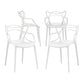 Monte Dining Chair - White By World Modern Design | Dining Chairs | Modishstore - 7