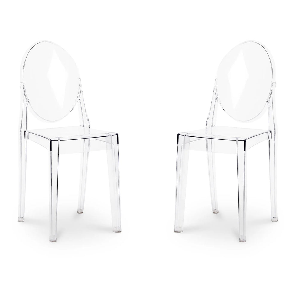 Crystal Dining Chair, Clear By World Modern Design | Dining Chairs | Modishstore - 7