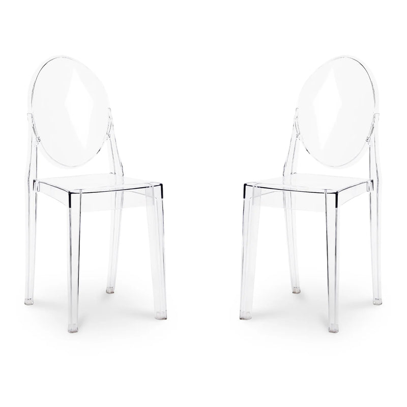 Crystal Dining Chair, Clear By World Modern Design | Dining Chairs | Modishstore - 7