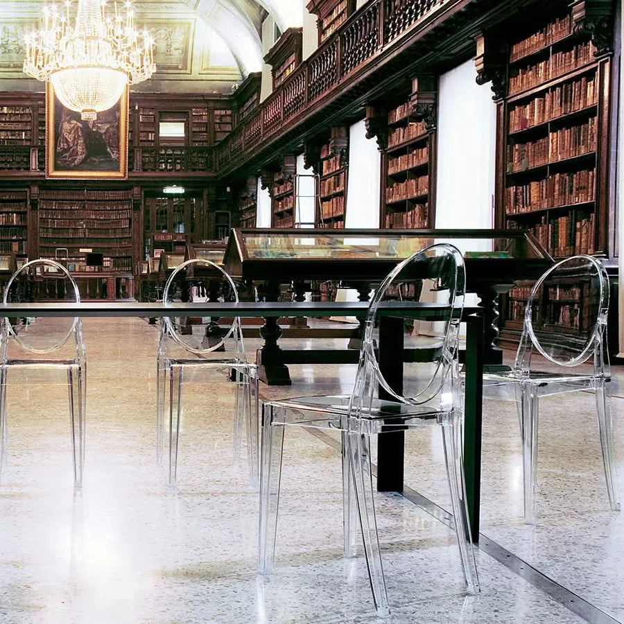 Crystal Dining Chair, Clear By World Modern Design | Dining Chairs | Modishstore