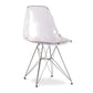 Tower Dining Chair, Clear By World Modern Design | Dining Chairs | Modishstore