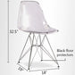 Tower Dining Chair, Clear By World Modern Design | Dining Chairs | Modishstore - 3