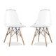 Pyramid Dining Chair, Clear By World Modern Design | Dining Chairs | Modishstore - 8