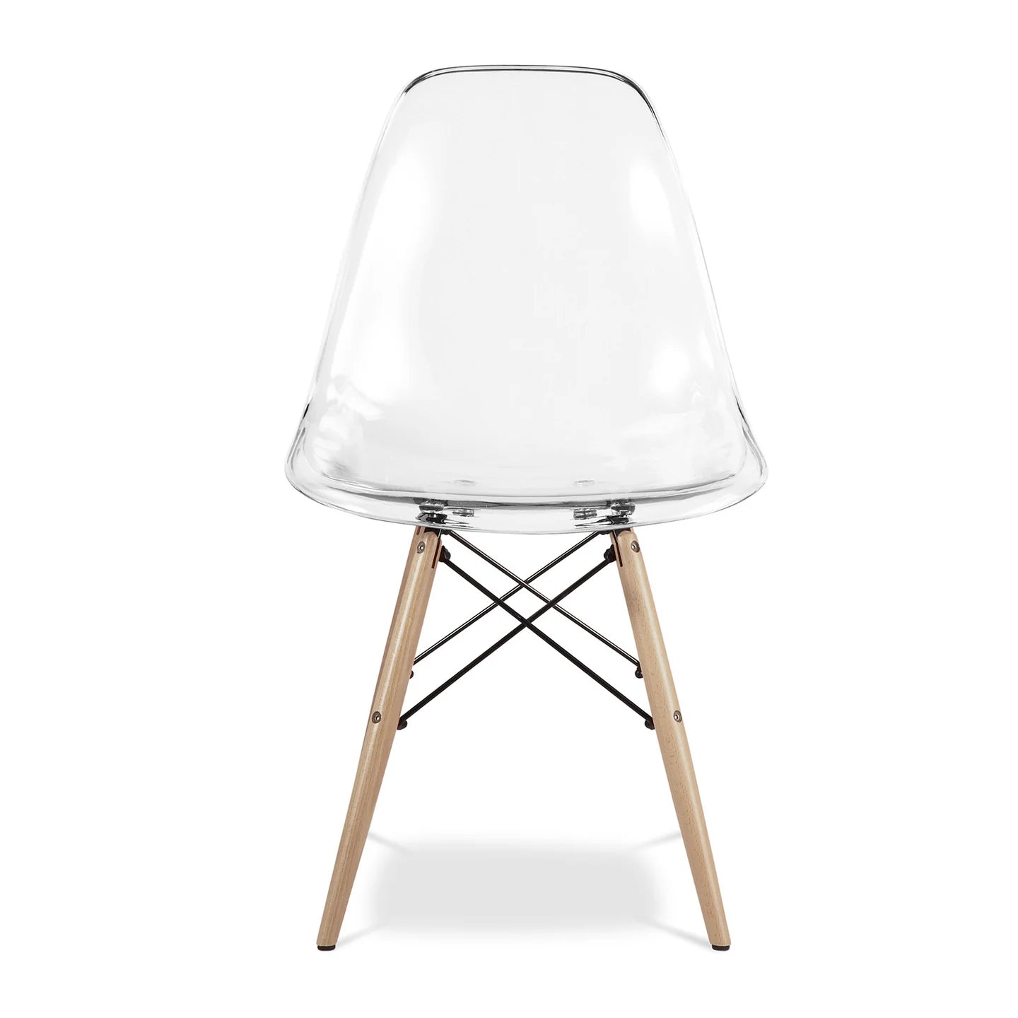 Pyramid Dining Chair, Clear By World Modern Design | Dining Chairs | Modishstore